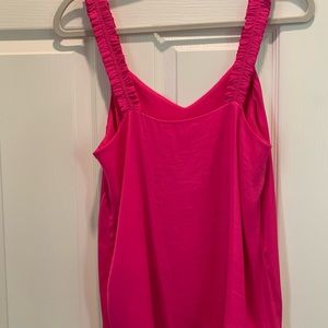 Medium Naked Zebra Hot pink summer tank top.